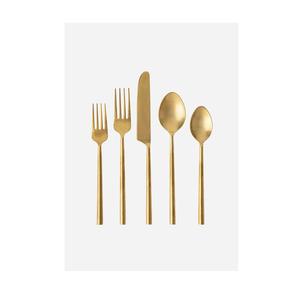 Élégant service de couverts en laiton massif avec poignée décorative idéal pour les dîners et les restaurants de luxe - Product Image 5