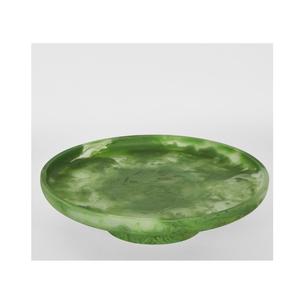 Bol de service en résine haut de gamme fait main, effet marbre brillant, finition élégante, écologique, léger, pour fruits, salades, maison et fêtes - Product Image 2