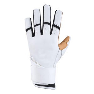 ถุงมือเบสบอลซอฟต์บอลหนังแท้สินค้ามาใหม่ถุงมือกีฬาเบสบอลกันลื่นออกแบบโลโก้ได้ตามต้องการ - Product Image 1