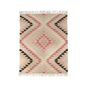 Alfombras de diseño moderno bordadas a mano de algodón 100% más vendidas, geométricas de lujo para sala de estar, baños de lujo, oración - Product Image 5