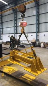 เครนคานหมุนแบบเต็มรูปแบบเกรดอุตสาหกรรมพร้อมรอกยกที่มีมอเตอร์5ตันแกนเครื่องยนต์ - Product Image 4