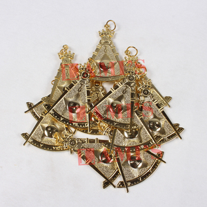 Fabriqué en usine artisanat passé maîtres collier bijou maçonnique Regalia bijou francs-maçons bijou pour uniforme - Product Image 4