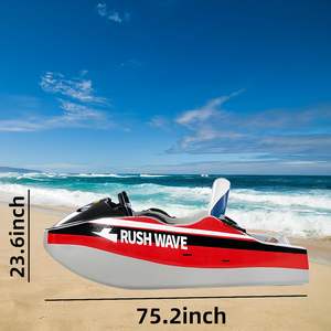 Bateau électrique S u r f i n g pour adulte, bateau de surf alimenté et rechargeable pour 2 personnes, vitesse max 52km H - Product Image 3