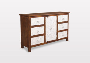 Traditional Solid Wood Storage Cabinet <b>Sideboard</b> Many Drawers-Modern Design Customized Color for <b>Kitchen</b> Living Room Bedroom - Product Image 2