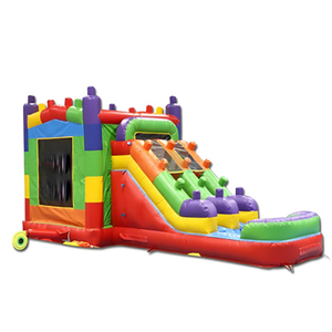 Castillo Inflable con Tobogán, Temática de Dibujos Animados, de PVC Comercial, para Niños, para Fiestas y Alquiler - Product Image 2