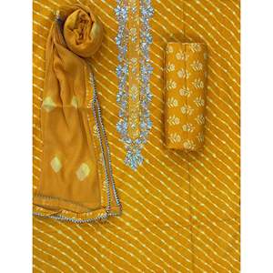 Conjuntos de Traje de Algodón sin Coser para Mujer, Estampados a Mano - Product Image 1