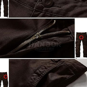 Private Label Men Cargo <b>Trousers</b> For Sale Plain Color Men Cargo <b>Trousers</b> Multi Pockets Cargo <b>Trousers</b> - Product Image 4