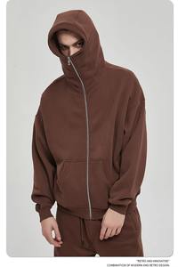 Sweat à capuche zippé classique vente en gros de vestes à capuche streetwear, impression personnalisée OEM disponible, fournisseur de sweats à capuche décontractés à la mode - Product Image 4