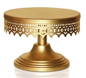 Support de gâteau de base supérieur en laiton attrayant Cum Dessert Server pour la maison et la décoration But de mariage - Product Image 3