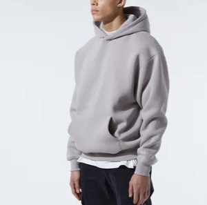 Wholesale 100% Cotton <b>Fleece</b> Winter Hoodie Casual Breathable Hooded for <b>Men</b> - Product Image 2