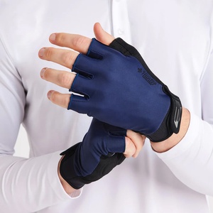 Guantes de Ciclismo de medio dedo baratos personalizados para hombres, guantes de bicicleta antideslizantes para gimnasio y deportes, guantes de Ciclismo de medio dedo al por mayor - Product Image 1