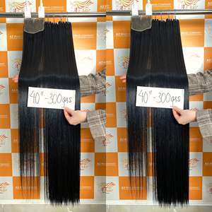 Top Trending Bone Straight Hair Bundles Color negro natural El cabello de color más hermoso para todas las chicas calientes Precio al por mayor - Product Image 5