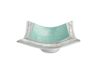 Bol rond de haute qualité avec poignée Ustensiles de cuisine Vaisselle à manger Nouveau design Bol décoré pour la maison Fabricant fournisseur en gros