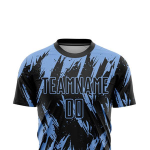 Maillot de football de style unique, dernière collection, taille et logo personnalisés, tendance estivale, nouvelle mode, longueur standard - Product Image 4