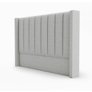 Lignes verticales propres et minimalistes, beau rembourrage en tissu avec <span class=keywords><strong>mousse</strong></span> rembourrée, tête <span class=keywords><strong>de</strong></span> <span class=keywords><strong>lit</strong></span> élégante à ailes - Product Image 2