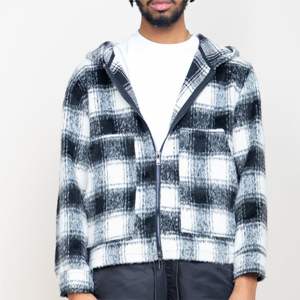 Ropa Casual Streetwear para hombre caqui azul claro chaquetas de lana abrigos clásico cuello alto bombardero primavera otoño chaqueta - Product Image 3