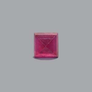 NOVAMART Fine Ruby 6.1 Carat Faceted Natural Gemstone Cushion Cut Emerald/Oval/Pear/Cushion 8mm Lab Created Heat Polished Loose - Product Image 2