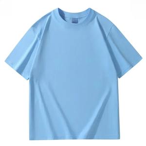 Stock en vrac 100% coton couleur mélangée t-shirts surdimensionnés 240 grammes poids manches courtes respectueux de l'environnement respirant pour la construction d'équipe - Product Image 6