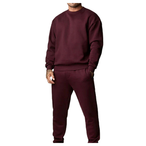 Ensemble de survêtement pour homme avec veste et pantalon pour l'entraînement physique, confort décontracté, chaleur et mobilité tout au long de la journée - Product Image 1