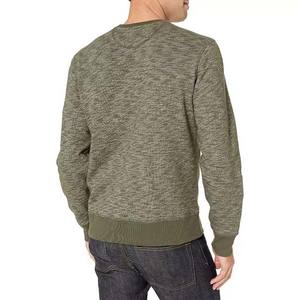 Fabricante personalizado hombres sudadera Unisex de gran tamaño cuello redondo Vintage Sudadera Hombre último diseño personalizado tela básicos - Product Image 6
