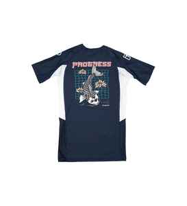 BJJ MMA Rash Guard Hommes Compression Impression Personnalisée Votre Propre Conception Rashguard Jersey Sublimé Rashguard Chemises - Product Image 2