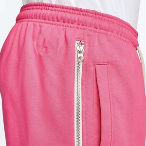 Pantalones de chándal apilados con estampado de logotipo personalizado, pantalones con cordón, pantalones de chándal apilados de algodón con rizo francés para hombre - Product Image 4