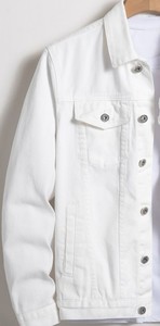 Chaquetas vaqueras de invierno Vintage para hombre con botones delanteros 100% algodón tendencia ecológica 2025 estilos - Product Image 3