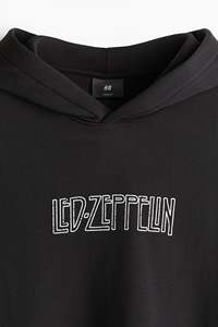 Sudadera con capucha estampada de corte holgado de calidad superior para hombre, manga larga, bolsillo lateral de canguro, Jersey de mezcla de algodón de invierno forrado - Product Image 6