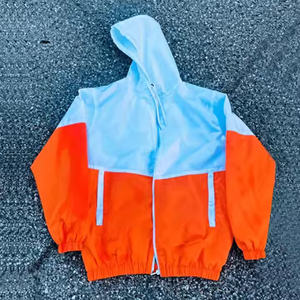 2025 costumes de jogging personnalisés respirant décontracté fermeture éclair Joggers deux pièces ensemble hommes coupe-vent veste survêtement - Product Image 6