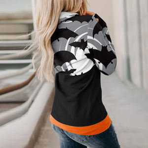 Sudaderas con capucha impresas de sublimación transpirables al aire libre personalizadas de moda/sudaderas con capucha de sublimación de manga larga de algodón 100% de alta calidad - Product Image 3