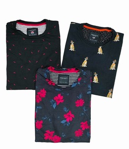 เสื้อยืดคอกลมสำหรับผู้ชายผ้าฝ้าย100% เสื้อยืดผู้ชายพิมพ์ลายแฟชั่นดีไซน์ใหม่ - Product Image 2