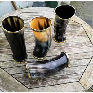 Verre à boire pour vin Laiton de haute qualité et Viking par l'artisanat du croissant - Product Image 2
