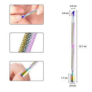 ที่ดันหนังกำพร้าทำเล็บปลายสองด้าน สแตนเลส คุณภาพสูง ได้รับการรับรองมาตรฐาน CE ISO - Product Image 4