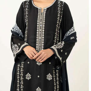 Traje Tradicional Bordado para Mujer, Traje Elegante Bordado para Fiesta, Ropa de 3 Piezas - Product Image 2