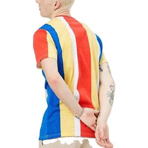 Logotipo personalizado 320gsm Heavyweight 100% algodón de gran tamaño de moda Drop Shoulder hombres camiseta multicolor - Product Image 2