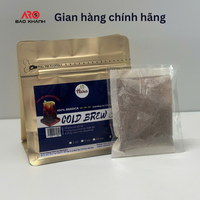 Café moulu Cold Brew du Vietnam sans sucre, saveur chocolat riche, arôme fruité mûr, texture onctueuse, haute qualité, livraison rapide, bon prix, prêt à l'emploi