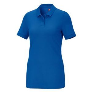 Piqué-Polo in cotone elasticizzato per donne - Product Image 1