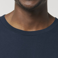 T-shirt à manches longues et col rond pour homme, tricoté, 80 % coton, 20 % élasthanne, respirant, 180 grammes, qualité supérieure, directement de l'usine