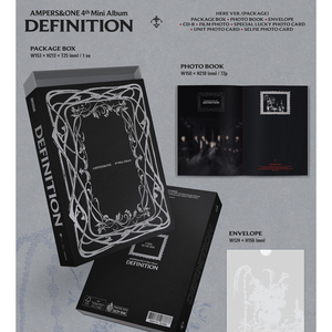 แอมเพอร์สแอนด์วัน - ดีฟินิชั่น มินิอัลบั้มชุดที่ 4 เวอร์ชั่น HERE อัลบั้มเคป๊อป - Product Image 1