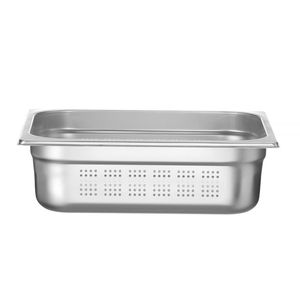 Grille de drainage en métal perforé Profi Line GN 1/2 6.5L (H)100mm 1/2 Conteneur HENDI - Product Image 1