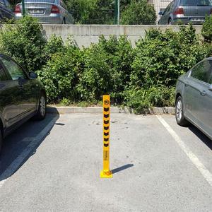 Poste de Estacionamiento Plegable con Cerradura de 75 cm, Barrera de Acero para Estacionamiento con Candado Incluido para Estacionamiento de Autos - Product Image 2