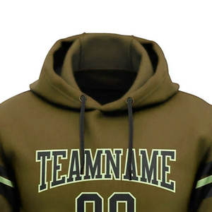 Sudadera con capucha para hombre con patrón personalizado 100% algodón Ligero y cómodo Técnica bordada Cantidad a granel disponible - Product Image 4