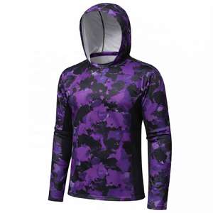 Chemises tactiques personnalisées pour hommes, manches longues, style cargo, Rip Stop, protection solaire UPF 50+, anti-UV, pour le travail en extérieur, la pêche, la chasse, les activités de combat - Product Image 5