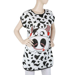Camiseta de noche para mujer - Negra - Product Image 1