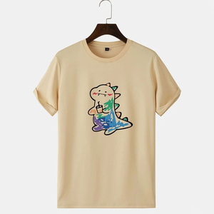 Camiseta OEM personalizada para hombre, último diseño con material de alta calidad, color personalizado, tasa baja, buena venta, Diseño Popular - Product Image 5