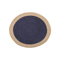 New Design Outdoor Jute Rug Door Mats Eco-Friendly Handmade Natural Jute Braided Embroidered Carpet Floor Mat From Bangladesh