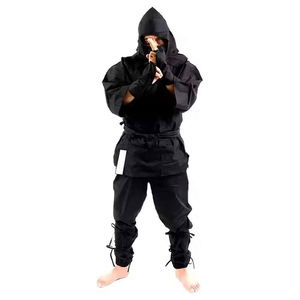 Ropa deportiva para adultos, ropa de artes marciales, conjuntos de uniformes Ninja, entrenamiento deportivo atlético para interiores, tela de algodón 100% hecha con frente suave - Product Image 1