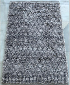 Alfombra peluda de estilo marroquí Técnica de tejido de poliéster 100% para uso en interiores y exteriores para el hogar y el hotel para la sala de estar - Product Image 5