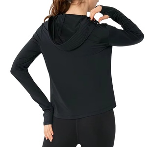 Veste à capuche légère à manches longues avec masque pour activités de plein air, pêche, camping, randonnée – Vente en gros usine pour femmes - Product Image 3