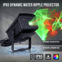IP65 étanche Aurora Laser effet lumière 5 W RVB couleur vague d'eau lumière de scène pour jardin parc d'attractions